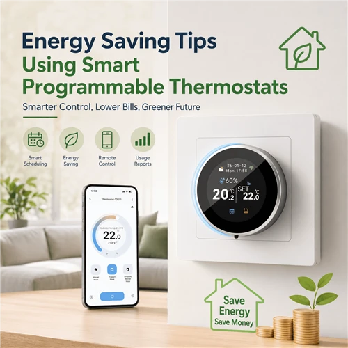 Tipy na úsporu energie pomocou inteligentných programovateľných termostatov